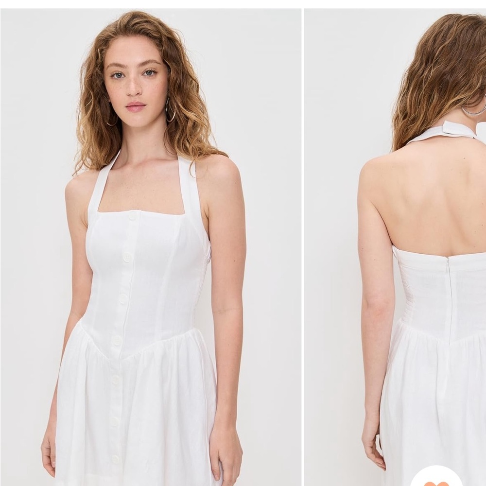 Reformation Mariella Linen dress NWT